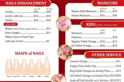 honey-spa-nails-cordova-tn-38018-salon-menu